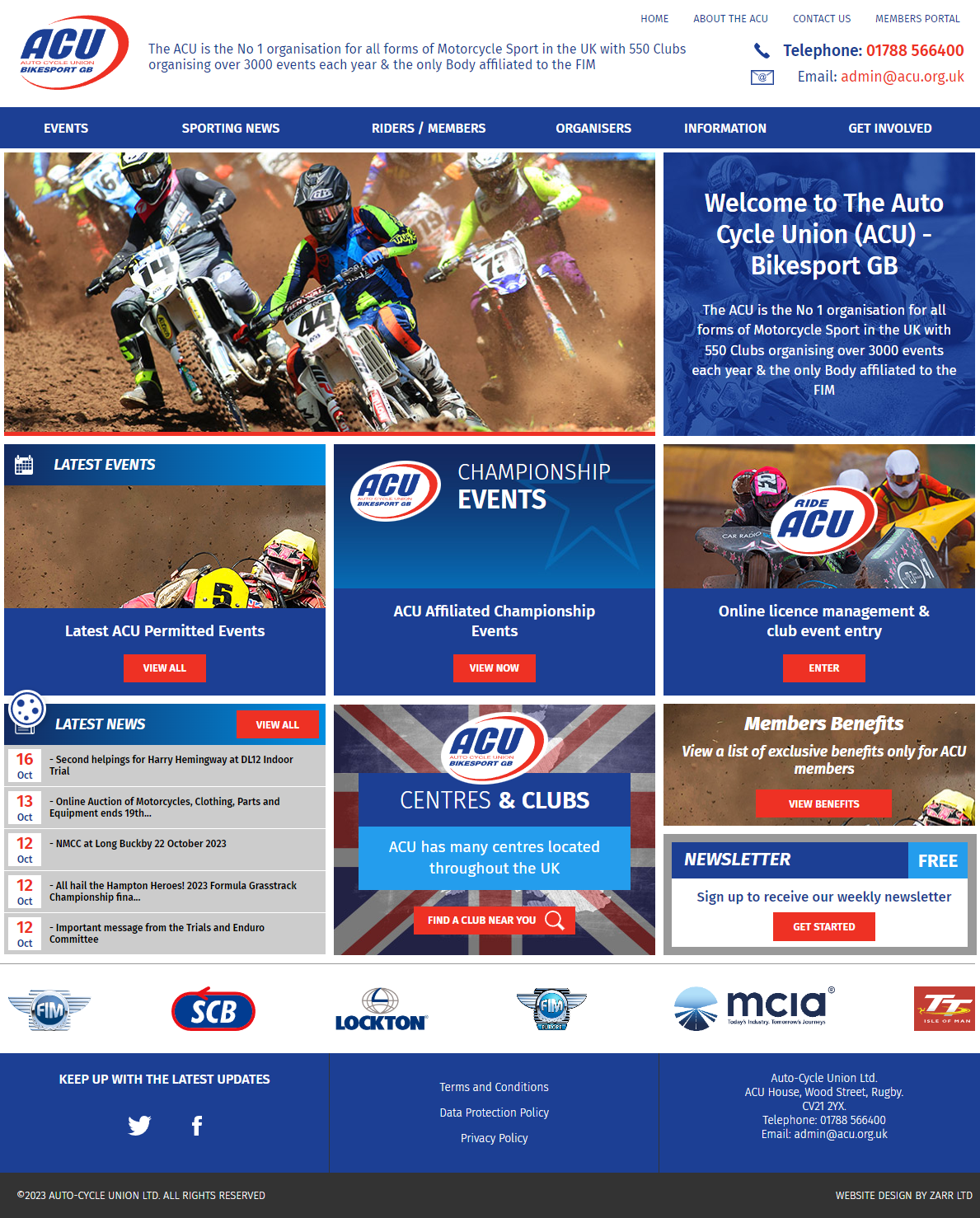 Auto Cycle Union Desktop Preview