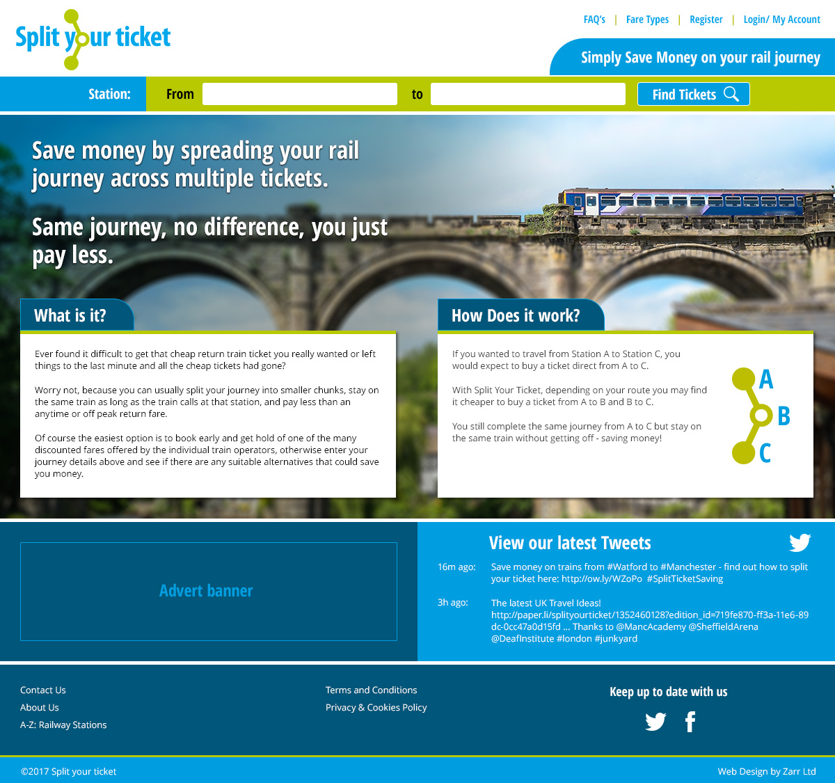 Split Your Ticket Desktop Preview