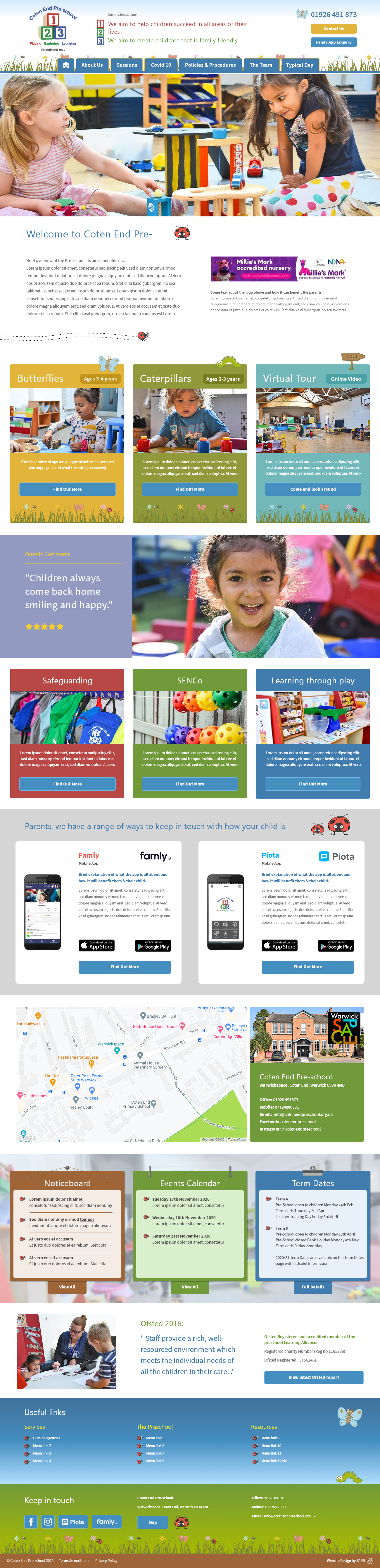 Coten End Preschool Desktop Preview