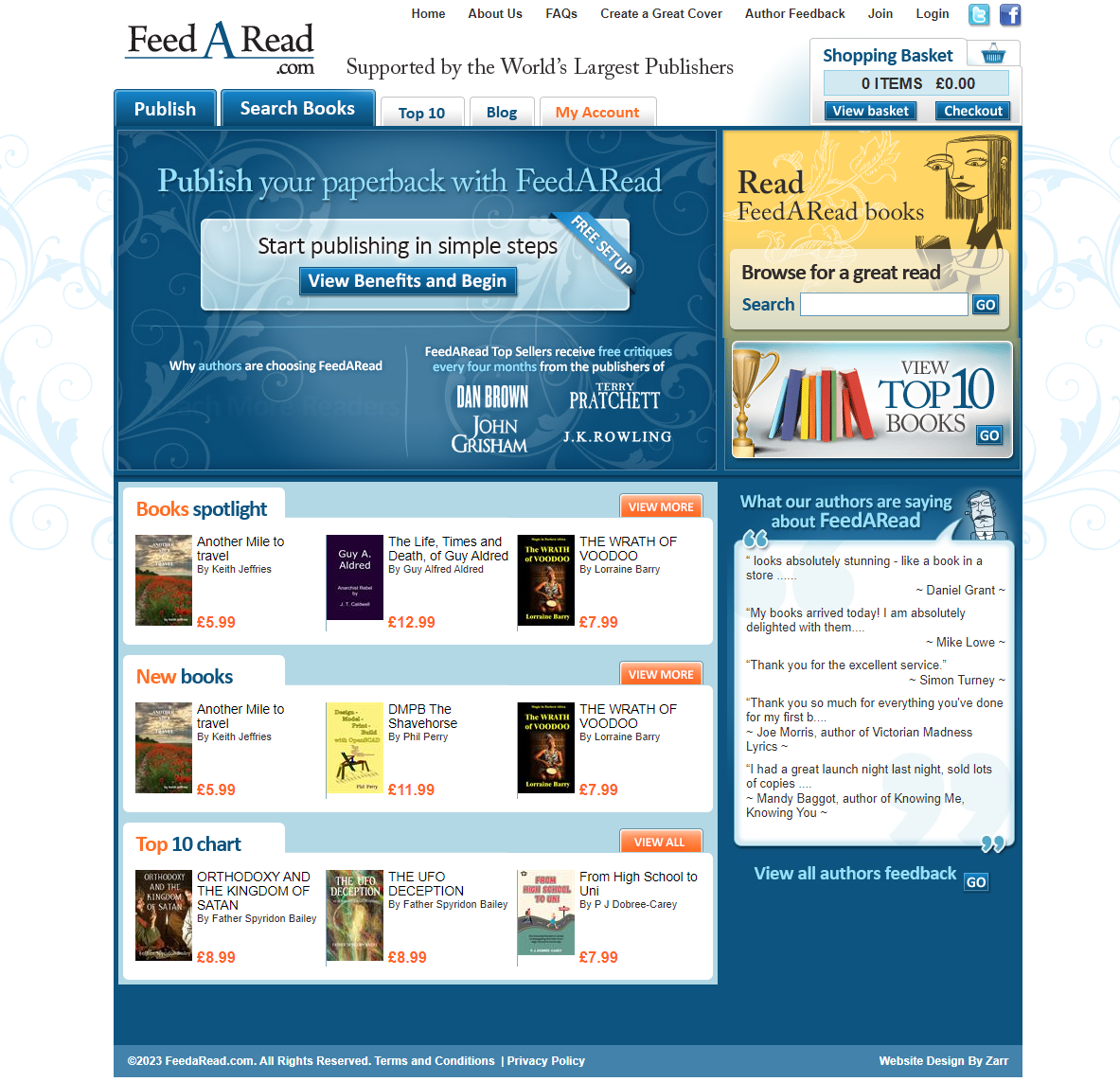 Feed A Read Desktop Preview